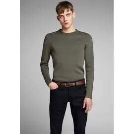 JACK & JONES Christopher Gürtel Cognac / Narrow 80 cm