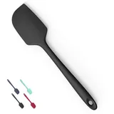 Doosu Großer Silikon Backspatel, 315°C hitzebeständig, 28,9cm, Schwarz