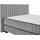ed exciting design Boxbett Anthrazit, - H4, 9-Zonen, 160x200, cm Bettkasten, mit Wendematratze erhältlich in verschiedenen Breiten