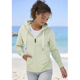 ELBSAND Kapuzensweatjacke Damen pastellgrün Gr.L (40)