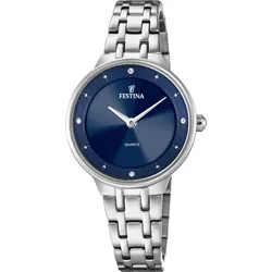 Festina Quarz Damen Mademoiselle F20600/3 - blau,silber - 30.5mm