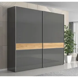 OTTO home Schwebetürenschrank Onyx 230 x 224 x 61 cm Grau