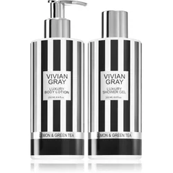 Vivian Gray Lemon & Green Tea Geschenkset für den Körper 2x250 ml