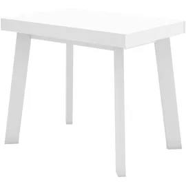 SKRAUT HOME Ausziehbarer Konsolentisch 180x90x73cm Weiß