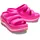 Crocs Mega Crush Triple Strap Badesandalen Pink Crush 38-39