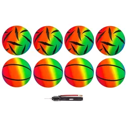 PVC Ball Rainbow, 22 cm, verschiedene Designvarianten