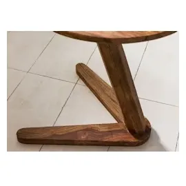 KADIMA DESIGN Beistelltisch BOHA Massivholz Design Wohnzimmer-Tisch 45 x | Gr.: onesize