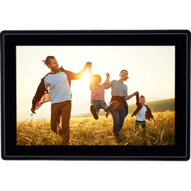 Rollei Smart Frame WiFi 100 mit App-Funktion Digitaler Bilderrahmen, 25,53 cm, 800 x 1280p, Schwarz