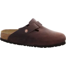 Birkenstock Boston Nubukleder geölt schmal habana 44