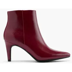 Stiefelette - Damen - burgunder