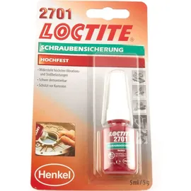 LOCTITE Schraubensicherung 2701 195911 Festigkeit: hoch 5ml
