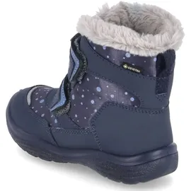 superfit Crystal Schneestiefel Blau/Hellgrau 28