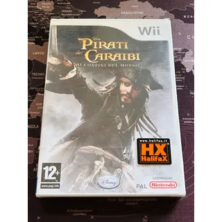Pirates of The Caribbean: am Ende der Welt (Nintendo Wii, 2007) ITALIENISCH NEU