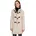 Damen Dublin Jacke Savannah Melange 44