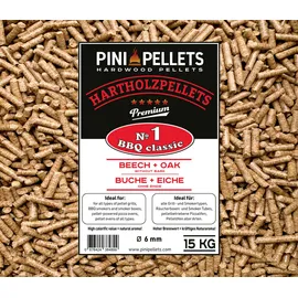 PINI Pellets 15 kg Hartholz