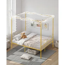 Vevor Himmelbett 160 x 200 cm Gold