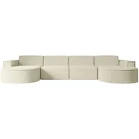 Altdecor Ecksofa in U-Form Corner Sofa Bett Eckcouch Couch