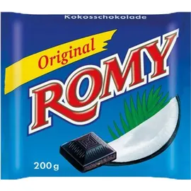 schokolade-tafel Romy gefüllte Milchschokolade mit Kokoscreme 200 g