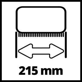 Einhell Ersatzbürste Medium Stein zu PICOBELLA 18/215