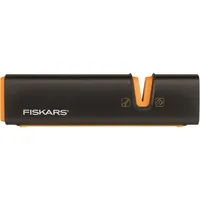 Fiskars Axt- und Messerschärfer, Keramik- Schleifkopf/Gehäuse aus glasfaserverstärktem Kunststoff,
