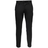Only & Sons Chino-Hose Mark Schwarz 31/32