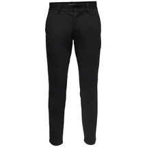 Only & Sons Chino-Hose Mark Schwarz 31/32