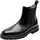 Henry Stevens Chelsea-Boots Herren Schwarz 42
