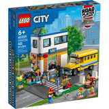 Lego City Schule mit Schulbus 60329