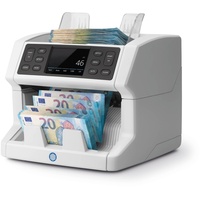 Safescan 2850 Geldzählmaschine, zählt sortierte Banknoten - Banknotenzähler mit 3-facher Echtheitsprüfung - Geldzählmaschine mit mehrsprachiger Benutzeroberfläche