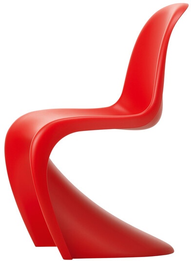 Vitra Chaise Panton Chair, Designer Verner Panton, 86x50x61 cm