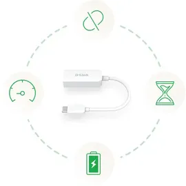 D-Link DUB-E250 USB-C - 2.5G Ethernet Adapter
