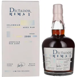 Dictador Rum RIMA 1 22 Years Old 43% vol 0,7 l Geschenkbox