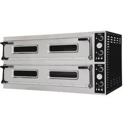 Combisteel Pizzaofen mit 2x5 Heizplatten und 2x9 Pizzen Ø350mm 400V