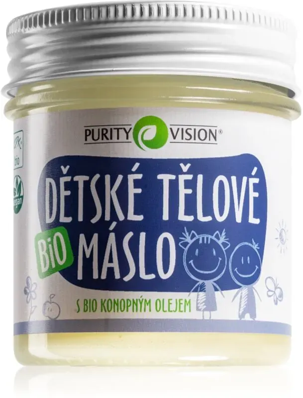 Purity Vision Baby Body Butter Butter mit Hanföl 120 ml
