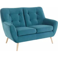 exxpo - sofa fashion »Scandi, bequem, aufwendige Rückenpolsterung für mehr Sitzkomfort«, akuelle Farben in hochwertige Bezugsqualitäten, Holzfuß