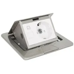 KLEIN Boden-Einbau-Steckdose 1x Steckdose/RJ45 eds