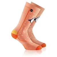Rohner - Pinguin Skisocken Kinder flamingo - orange