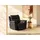 vente-unique Relaxsessel Leder 98 x 102 x 92 cm Schwarz mit Relax-Funktion