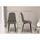 deluke Esszimmerstuhl MOVI Taupe Stoff 4er Set