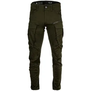 G-Star Rovic Zip 3d Regular Tapered Hosen Dark Bronze Green 35 32