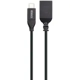 Schwaiger USB-C auf USB-A 15 m Schwarz