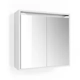 Vicco Badspiegelschrank Ruben Weiß 60 x 60 cm