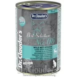 Dr. Clauder's Best Selection No6 Wild mit Kürbis 12x400 g