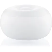InnovaGoods Aufblasbarer LED-Hocker Pulight, Mehrfarbige Beleuchtung, Fernbedienung, Wasserdicht, Für Innen & Außen, Inkl. Luftpumpe, Tragbar, Weiß, Unica, Kunststoff