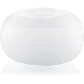InnovaGoods Aufblasbarer LED-Hocker Pulight, Mehrfarbige Beleuchtung, Fernbedienung, Wasserdicht, Für Innen & Außen, Inkl. Luftpumpe, Tragbar, Weiß, Unica, Kunststoff