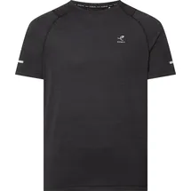 Energetics Herren Ailo T-Shirt, Melange/Black/Black,
