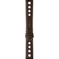 Tissot - Leder Lederarmband ohne Schließe 20mm/18mm T610038460 - braun,genarbt,rind