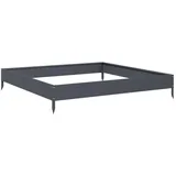 vidaXL Hochbeet 100 x 100 x 18,5 cm Anthrazit