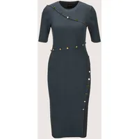 Madeleine Strickkleid Midi Blau 40