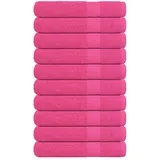 vidaXL Handtuchset 10-tlg. rosa